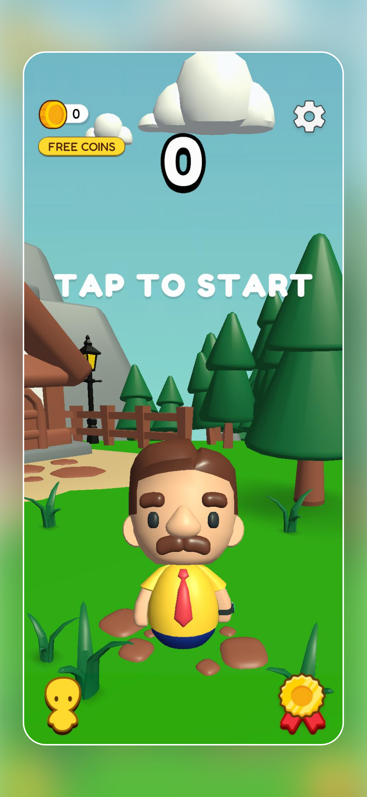 Don't Pop Bob gameplay in the park level